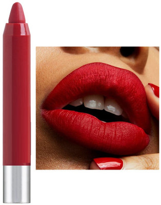 Wonholli Matte Finish Crayon Lipstick(Cherry Red, 3.6 ml)