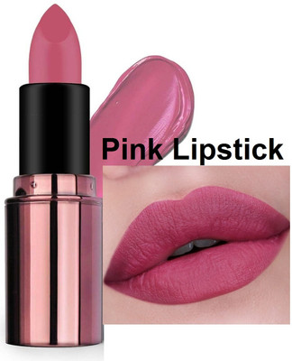 manasona Best Ultra Pigmented Creamy Matte Lipstick(Pink, 4 g)