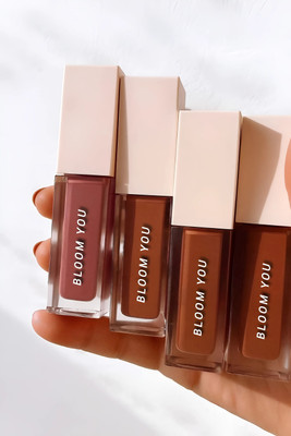 BLOOM YOU Café Beige Velvet Matte – 4 Shades(Multicolor, 14.4 g)