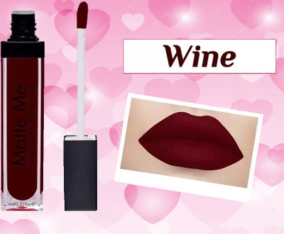 zempa Long Lasting Non Transfer Creamy Matte Lipstick ))//(WINE, 6 ml)