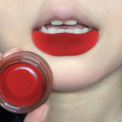 GULGLOW99 2in1 Lip&Cheek Matte Lip Glaze Velvet Matte Waterproof Cheek Blush(ROSE RED, 8 g)