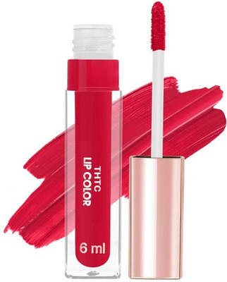THTC Matte Liquid Lipstick(RED, 6 ml)