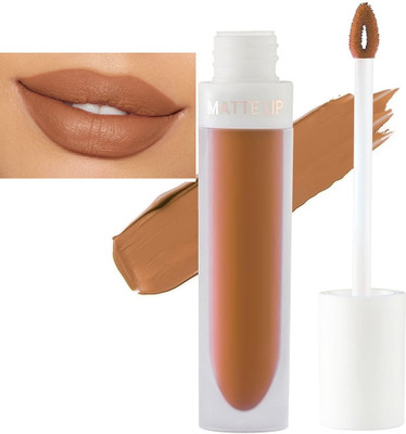 Yuency Matte Lipstick Long Lasting 24 Waterproof Lip Stain(BROWN, 4.5 ml)