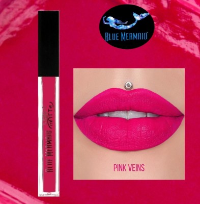 BLUEMERMAID LONG LASTING PINK LIQUID LIPSTICK IN VELVETY FINISH(PINK, 6 ml)