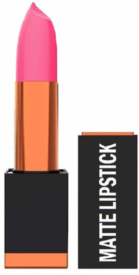 Yuency Smooth & Waterproof Non-Tranfer Matte Lipstick(powder pink, 3.5 ml)