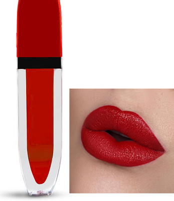 ADJD Ultra Pigmented Smudeproof Super Hydrating Liquid Lipstick Red(Red, 8 ml)