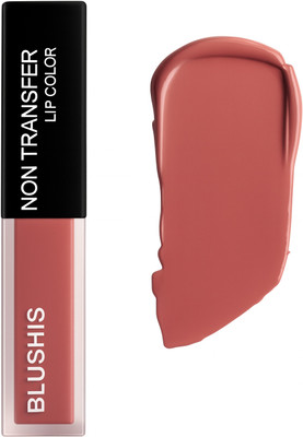 BLUSHIS Non Transfer Professionally Sensational Liquid Matte Mini Lip Colour(Plu, 4 ml)