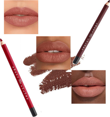 SHENYCOLORS 2-in-1 Long lasting Lip with Matte Finish (PACK OF 2)(RED, MAROON, 2 ml)