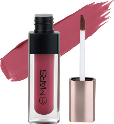 MARS Popstar Non Transfer Smudge Proof Long Lasting Matte Liquid Lipstick(GET POPPIN - 16, 6 ml)