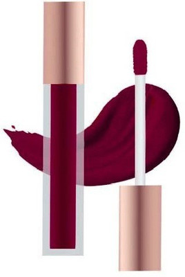 GFSU KISS PROOF & LONG LASTING & WATER PROOF MATTE LIPSTICK MAROON(MAROON, 6 ml)