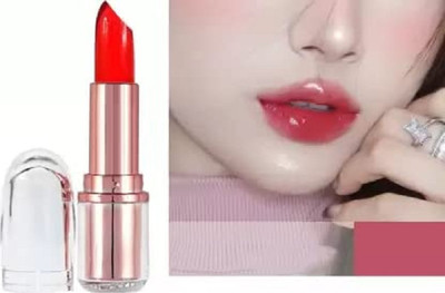 GULGLOW99 Gel Moisturizing Lipstick Long Lasting Hydrating For Dry And Chapped(RED, 3.6 g)