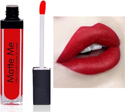 Arcanuy Super Stay Matte Ink Liquid Lipstick(red, 6 ml)