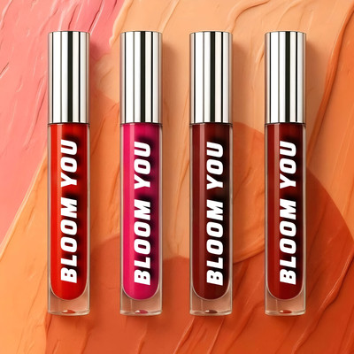 BLOOM YOU Ravishing Reds – The Ultimate Lip Quad(Red, 10 ml)