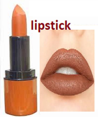Luipui best light brown lipstick matte look pack of 1(brown, 6 g)
