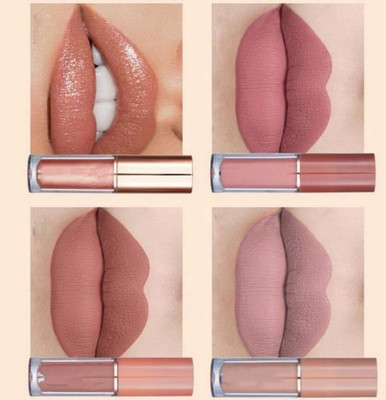 ADJD Lipstick Matte Liquid Lip Gloss Multi purpase use Lipstick(MULTI COLOUR, 7.6 ml)