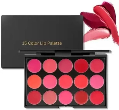 Jiwoo Professional Beauty Ultra Pigmented Infinity Matte Lipstick Lip palette(MULTI, 15 g)