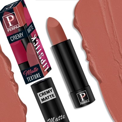 Perpaa Non Transfer Lip Color, Long Lasting Matte Finish 3.5gm(Caramel, 3.5 g)