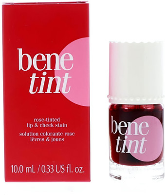 we ensign bene tint rose tinted and lip stain highlighter(red cherry, 12.5 ml)