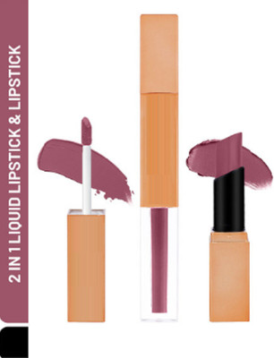 Luipui BEST 2 IN 1 LONG LASTING, WATERPROOF,SMUDGE PROOF HYDRATING LIPSTICK PACK OF 1(CASTRO 1 - 307, 6 ml)