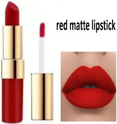 Luipui new impressive red matte finish lipstick awesome pack of 1(red, 6 g)