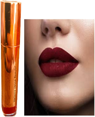 Luipui TRENDING MAROON LIQUID MATTE FINISH PACK OF 1(MAROON, 6 ml)