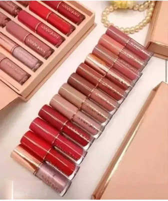 brown blush Multi-Finish Lipstick Set – 12 Daily Colors(Multicolor, 2.5 ml)