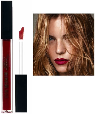 BLUEMERMAID Matte Lipstick Super Matte Non-Transfer Liquid(MAROON, 6 ml)