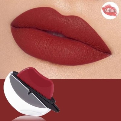 tanvi27 Best Lip-shaped Apple lipstick & blush hot red Moisturizing lipstick(HOT RED, 5 g)