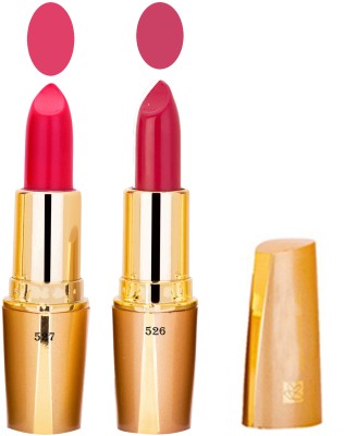 G4U Lipstick Set Multi-Finish 2 Piece, Cream & Matte Lipcolors 16DEC22A47(PINK, COLOR, 7.2 g)