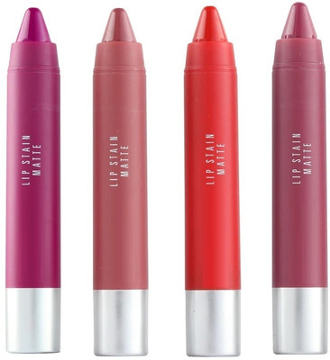 Yuency SUPER STAY MATTE FINISH LONG LASTING CRAYON LIPSTICK(MULTICOLOR, 14.4 g)