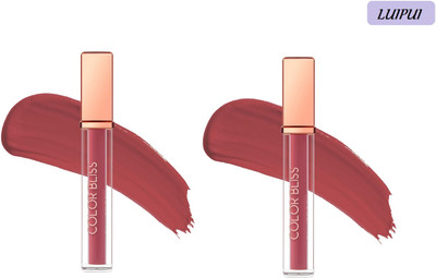 Luipui Premium New Air Matte Color Bliss Liquid Lipstick / Lightweight,Waterproof(Flamingo, 12 ml)