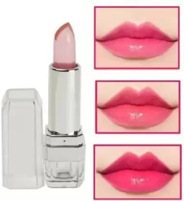 luzimaisa Color Change Lipstick Lip Balm,Korean Magic pink Lipgloss Long Lasting(TRANSPRENT, 3.6 g)