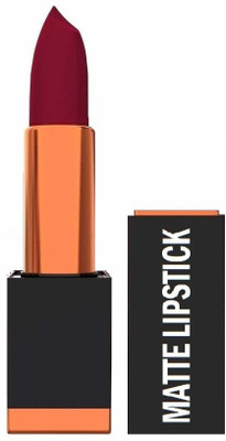Yuency Matte Creamy Non Drying Formula Smudge Proof Long Lasting Lipstick(MARRON, 3.5 g)