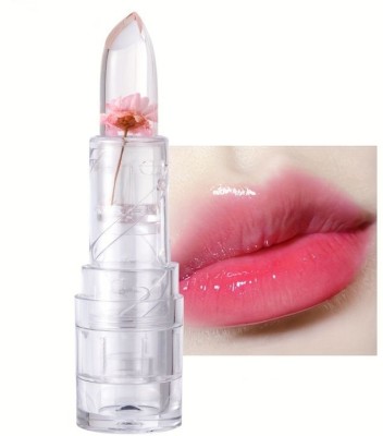 ARRX Magic Jelly Flower Lipstick Waterproof Long Lasting Pink Tone (Peach)(Peach, 8 g)