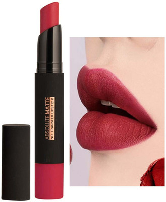Latixmat Non Transfer Long-Lasting Matte Finish with Creamy Texture(Ruby Red, 3.5 g)