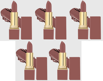 Luipui Premium Air Matte Color Bliss Lipstick / Lightweight,Waterproof (Sets 5(NET MEG, 30 ml)