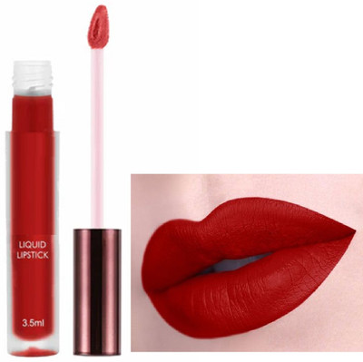 GABBU Liquid Matte Lipsticks Long Lasting & Waterproof Lipstick/red(red, 3.5 ml)