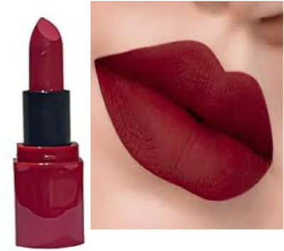 Luipui SMOOTH BEAUTIFUL MAROON MATTE FINISH LIPSTICK PACK OF 1(MAROON, 6 g)