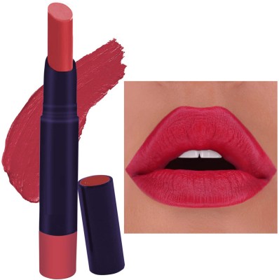 Latixmat Waterproof Long Lasting Non Transfer Matte Lipstick(Crimson Red, 3.8 g)