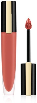 HUZURLU Lipstick Liquid Format with Matte Finish, Oil-In-Water Formula, Breathable(brown, 5 ml)