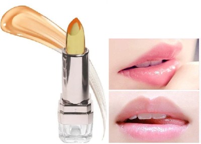 ADJD women and girls waterproof long lasting gel lipstick(YELLOW, 3.6 g)