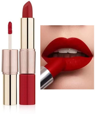 DYSOKAYO WATERPROOF LIPSTICK LIQUID RED MATTE LIPSTICK TWO IN ONE LIPSTICK(red, 8 g)