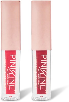 Pinkline Non Transfer Waterproof Long Lasting Professional Liquid Creamy Matte Lipstick(Mandy, Brick Red, 12 ml)