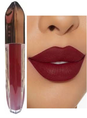 Luipui maroon liquid matte lipstick pack of 1(maroon, 6 ml)