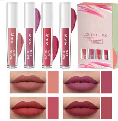 Pro Girl Teens Favourate Long Lasting Matte Lipsticks(Multicolor, 16 ml)