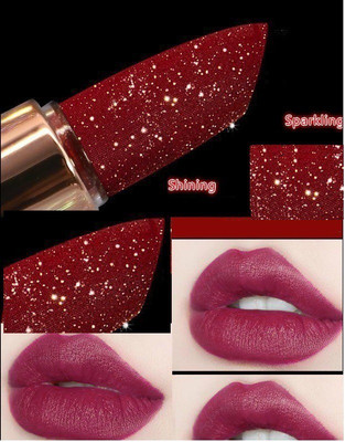 GABBU SHINE SHIMMER GLITTER ULTRA SOFT LIPSTICK(1, 3.6 g)