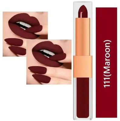 RED4 R4 2IN1 Maroon lipstick 1pcs(MAROON, 8 ml)