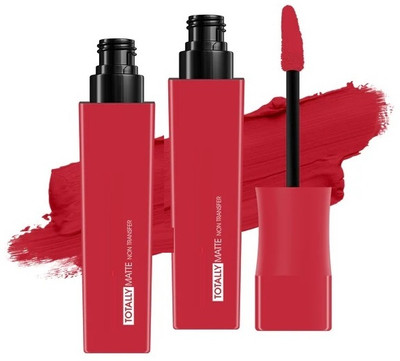 REIMICHI Matte Liquid Lipstick Intense Color Lips lipstick COMBO(CORAL PEACH, 15 g)