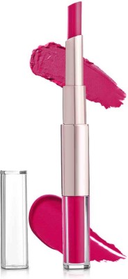 REIMICHI Lip Matte 2 IN 1 Long Lasting Matte & Gloss Lipstick(HOT PINK, 3 ml)