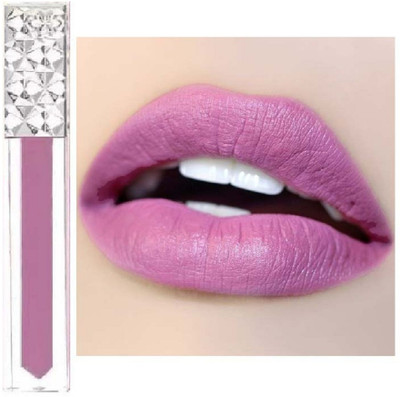 Latixmat Non Transfer Smudge Proof Longlasting Sensational Matte Lipstick(Lavender, 4.5 g)